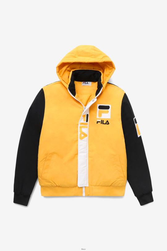 žlutá/černá/bílá p1 fila tech bunda fila 0668L786 žlutá/černá/bílá FILA