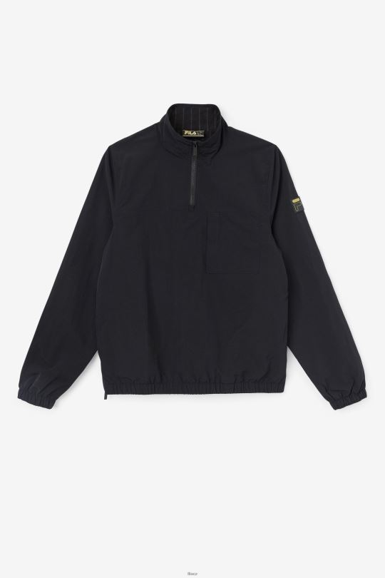 magnus 1/4 zip bunda černá fila 0668L887 Černá FILA