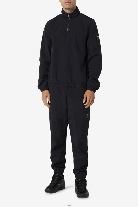 magnus 1/4 zip bunda černá fila 0668L887 Černá FILA