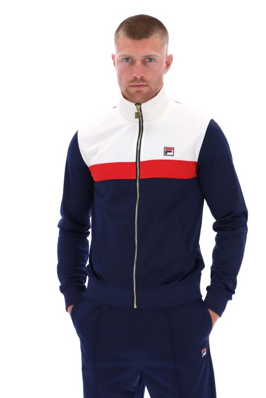nash color blocked track jacket fila 0668L3293FILA