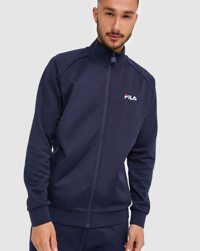 nová námořnická klasická pánská bunda na zip fila 0668L2454 nové námořnictvo FILA
