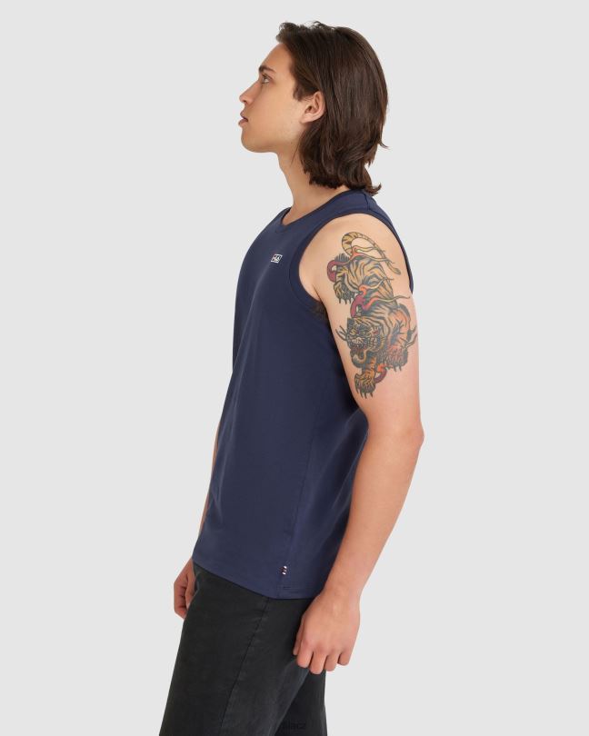 nový námořnický pánský tank cian fila 0668L2352 nové námořnictvo FILA