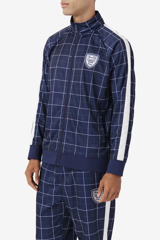oshan tepláková bunda fila navy/gardenia/červenec bug 0668L860 navy/gardenia/červnová chyba FILA
