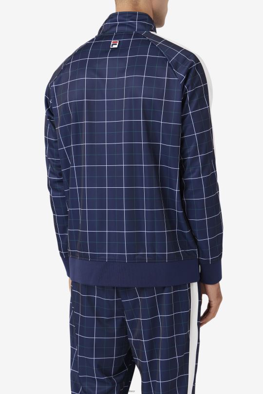 oshan tepláková bunda fila navy/gardenia/červenec bug 0668L860 navy/gardenia/červnová chyba FILA
