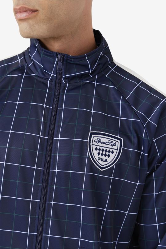 oshan tepláková bunda fila navy/gardenia/červenec bug 0668L860 navy/gardenia/červnová chyba FILA