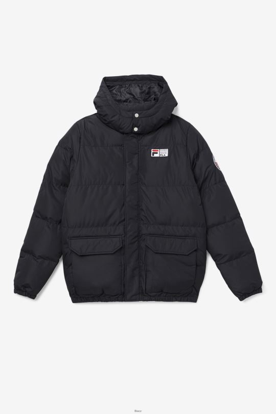 otler puffer bunda fila černá 0668L788 Černá FILA