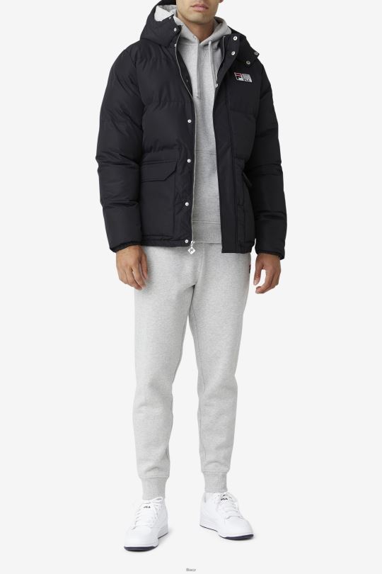 otler puffer bunda fila černá 0668L788 Černá FILA