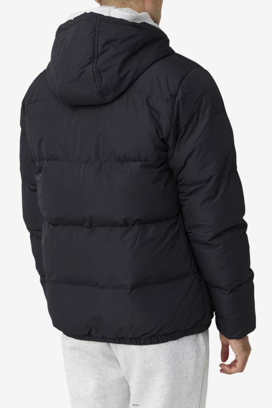 otler puffer bunda fila černá 0668L788 Černá FILA