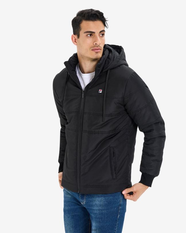 pánská bunda anton puff black fila 0668L2453 Černá FILA