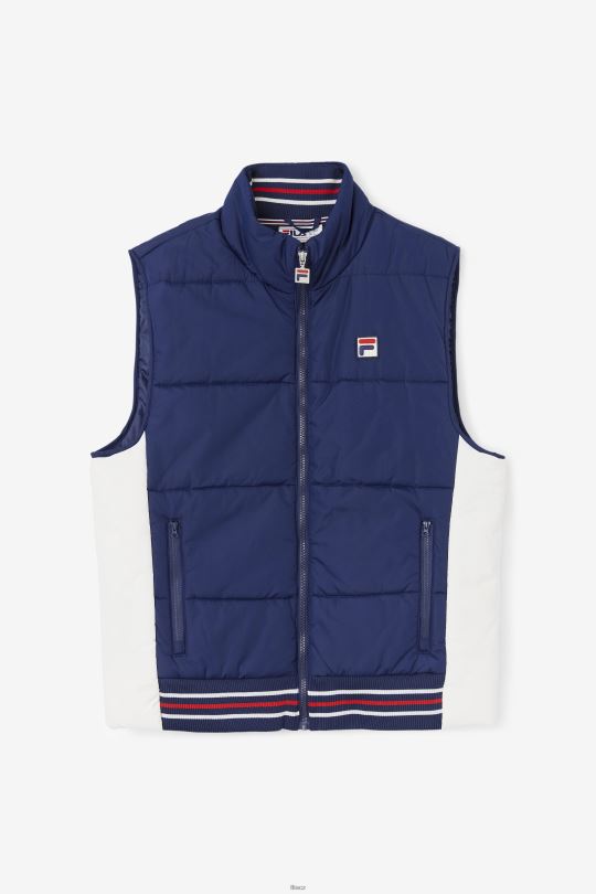 peacoat fila/gardenia matias vest 0668L790 peacoat/gardénie FILA
