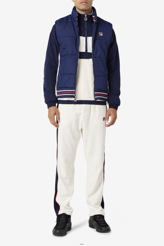 peacoat fila/gardenia matias vest 0668L790 peacoat/gardénie FILA