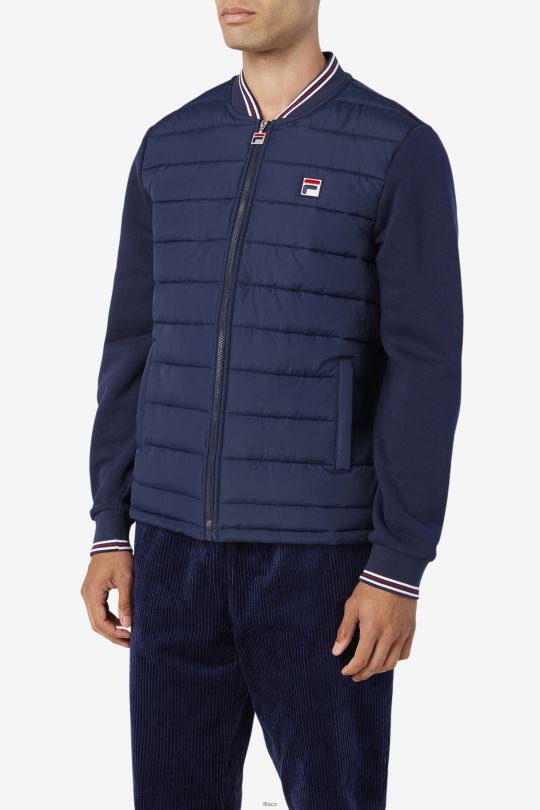 peacoat fila marco puffer bunda 0668L795 peacoat FILA