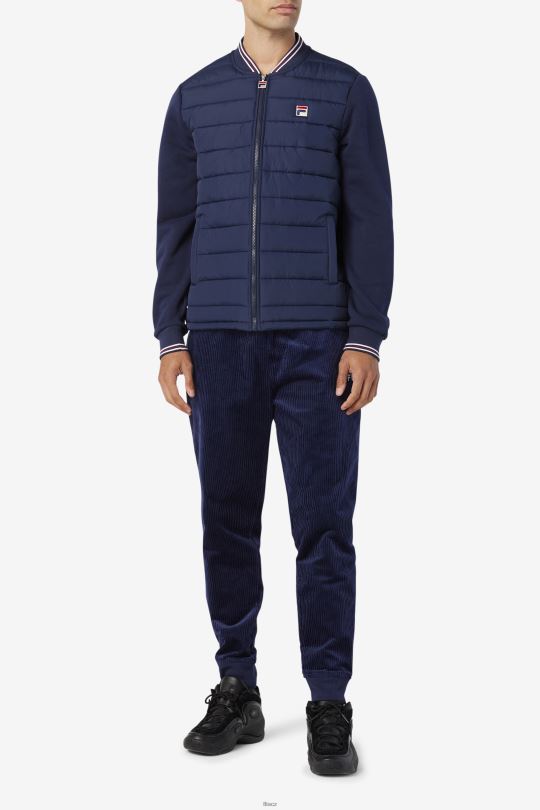 peacoat fila marco puffer bunda 0668L795 peacoat FILA