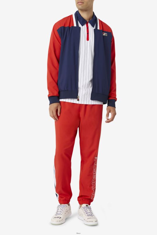 peacoat/red/white fila x the museum track jacket fila 0668L834 peacoat/červená/bílá FILA