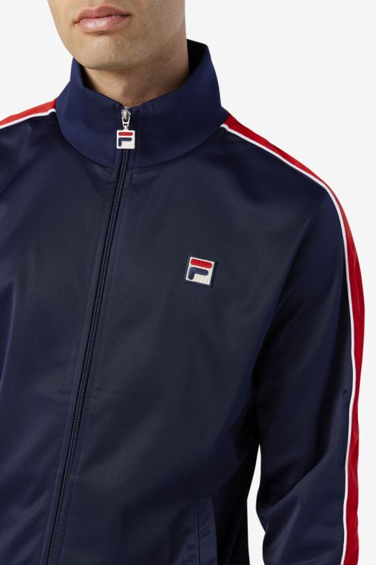 tepláková bunda fila námořnická/červená/bílá 0668L838 námořnická/červená/bílá FILA