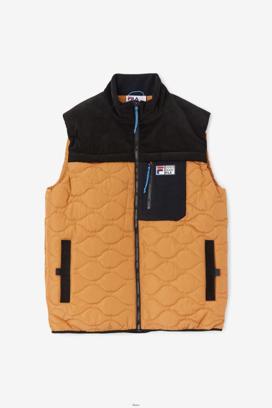 vesty z adobe/black fila crag 0668L861 nepálené/černé FILA