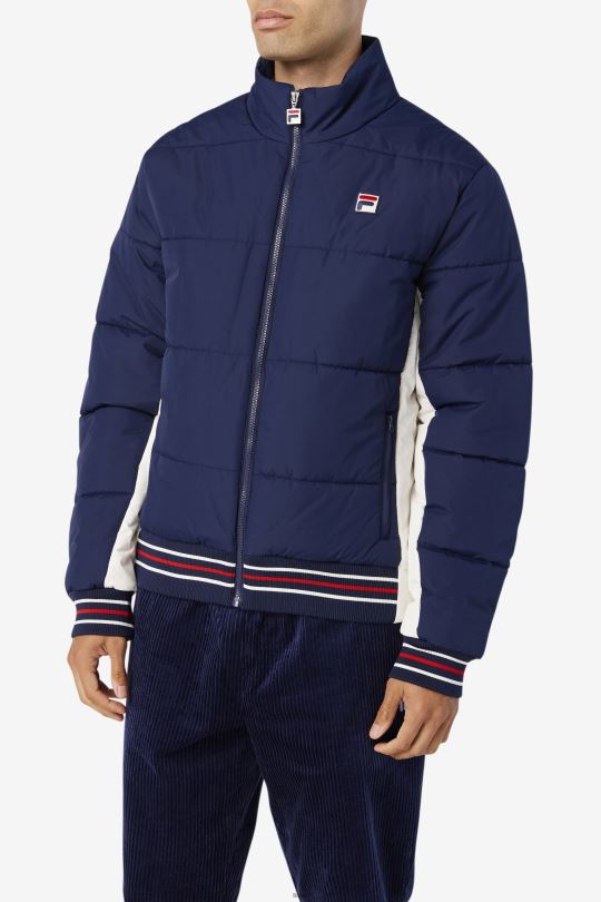 watson puffer bunda fila peacoat/gardenia 0668L794 peacoat/gardénie FILA