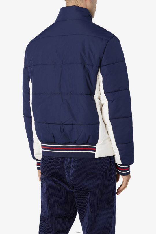 watson puffer bunda fila peacoat/gardenia 0668L794 peacoat/gardénie FILA
