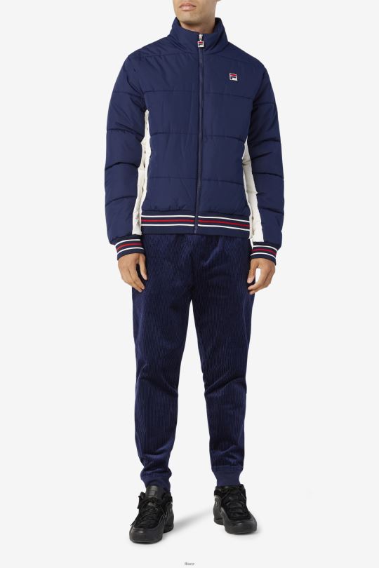 watson puffer bunda fila peacoat/gardenia 0668L794 peacoat/gardénie FILA
