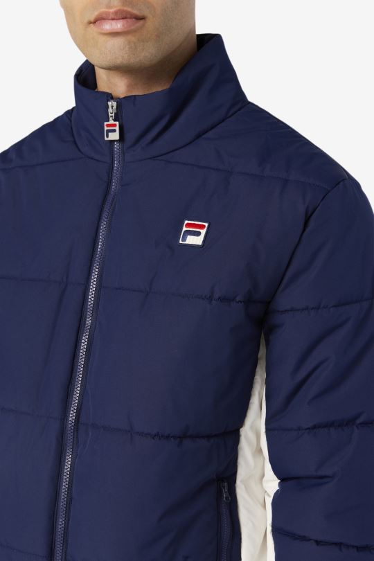 watson puffer bunda fila peacoat/gardenia 0668L794 peacoat/gardénie FILA