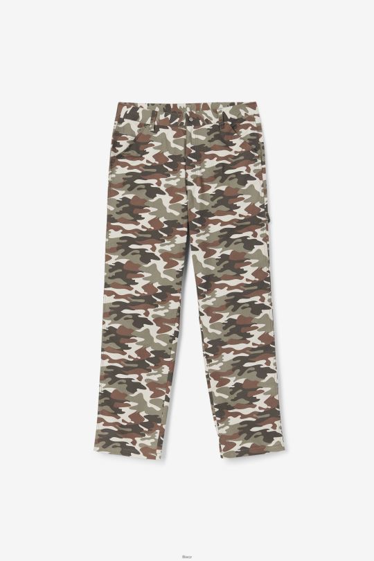 2pac cargo kalhoty fila camo print 0668L716 camo potisk FILA