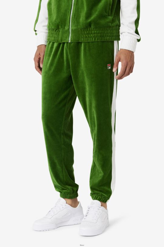 Fila formální zahradní/bílé/červené brice velurové kalhoty 0668L568 formální zahrada/bílá/červená FILA
