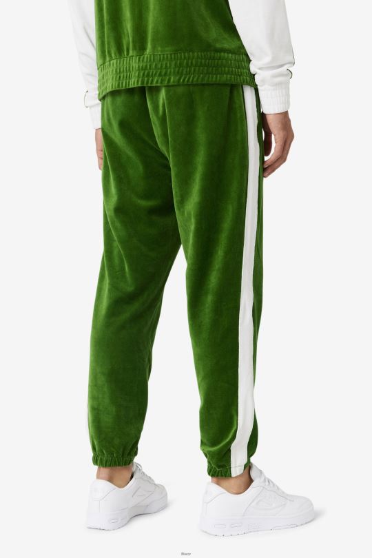 Fila formální zahradní/bílé/červené brice velurové kalhoty 0668L568 formální zahrada/bílá/červená FILA