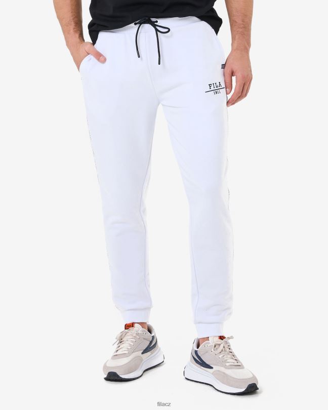 Unisex městské tepláky fila bílé 0668L2665 bílý FILA