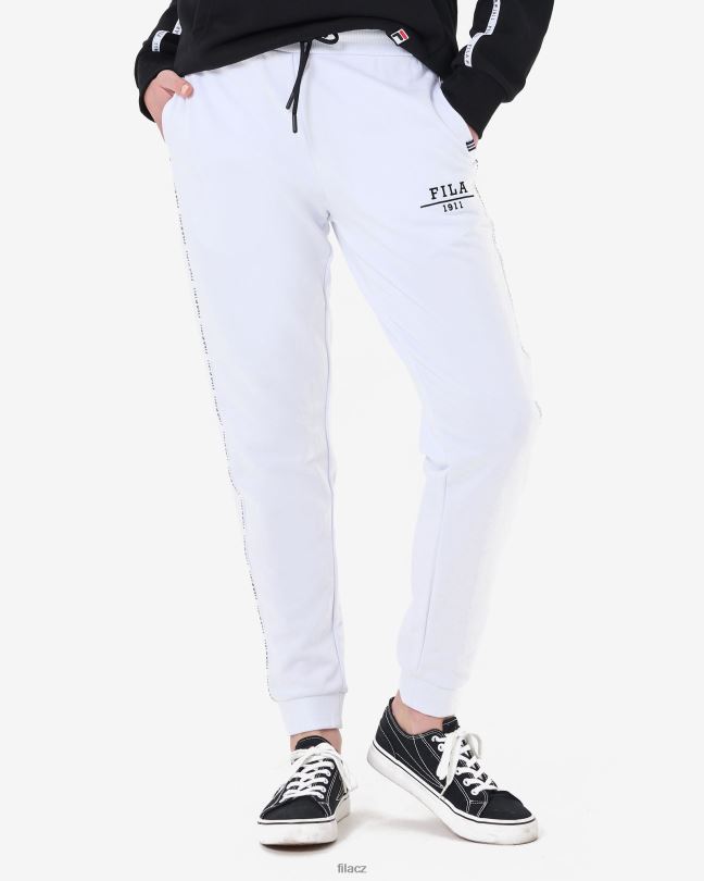 Unisex městské tepláky fila bílé 0668L2665 bílý FILA