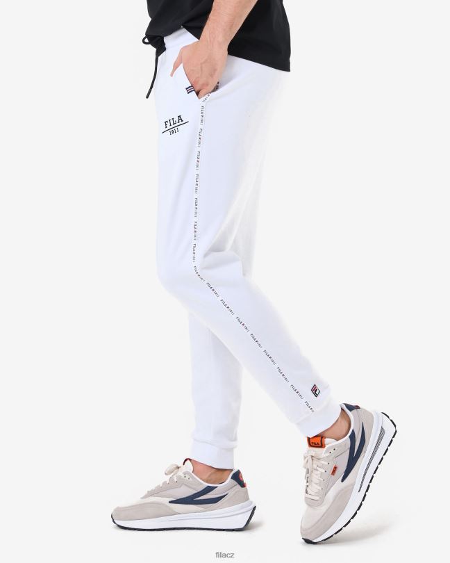 Unisex městské tepláky fila bílé 0668L2665 bílý FILA