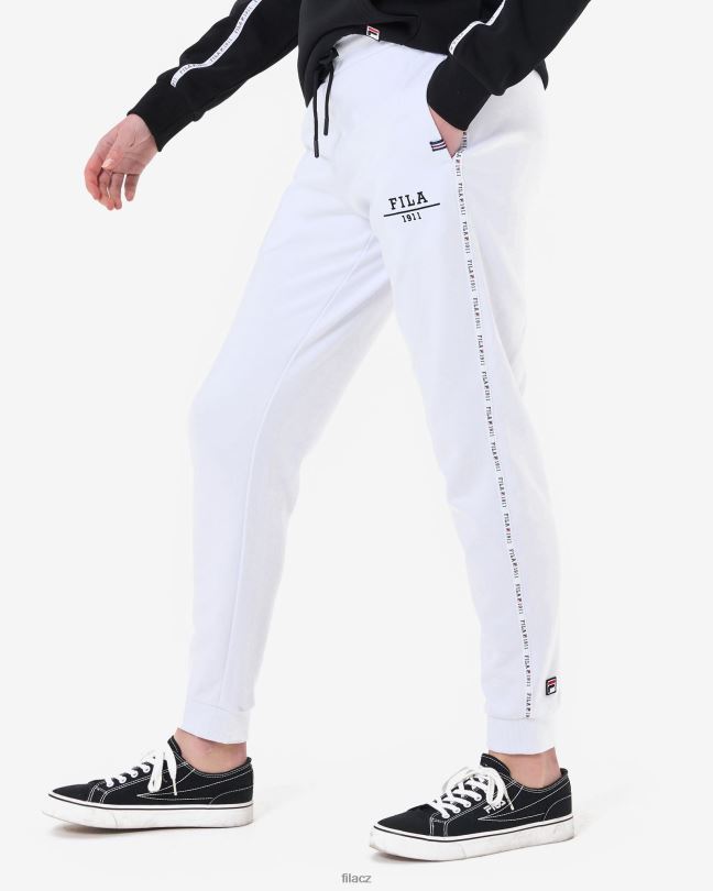 Unisex městské tepláky fila bílé 0668L2665 bílý FILA