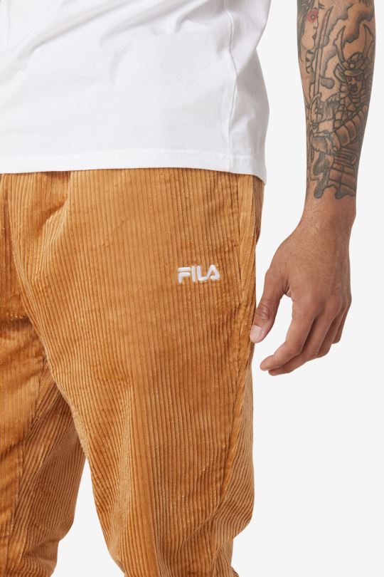 adobe unnat cord joggers fila 0668L702 adobe FILA