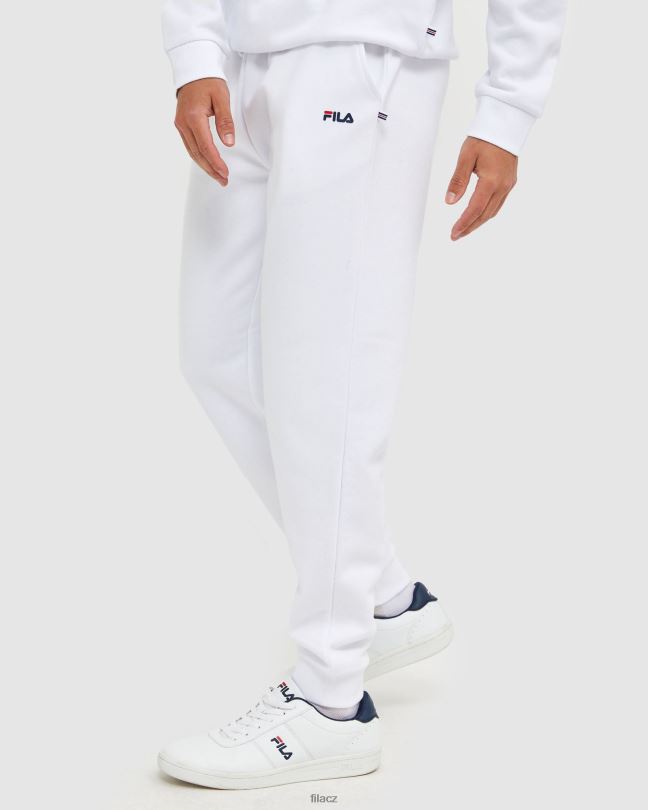 bílé klasické unisex kalhoty fila 0668L2469 bílý FILA