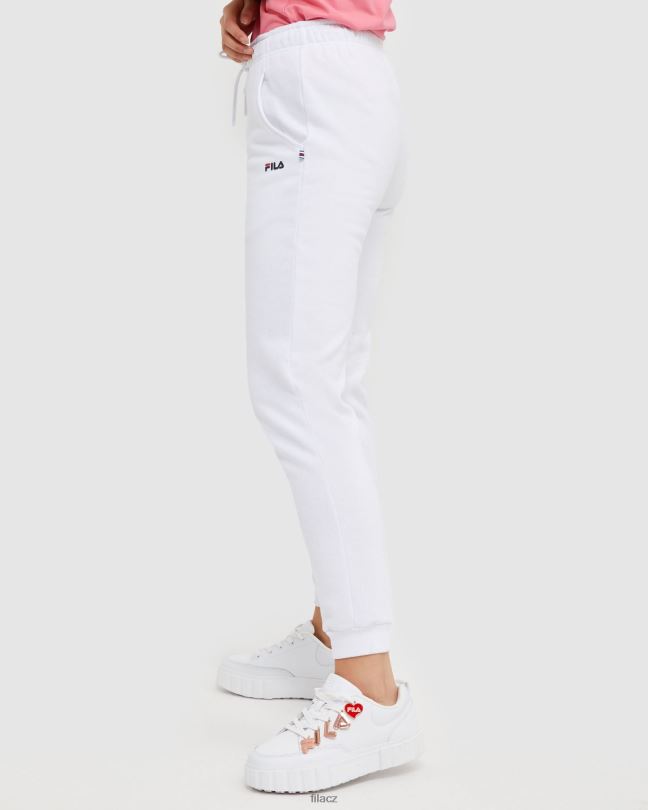 bílé klasické unisex kalhoty fila 0668L2469 bílý FILA