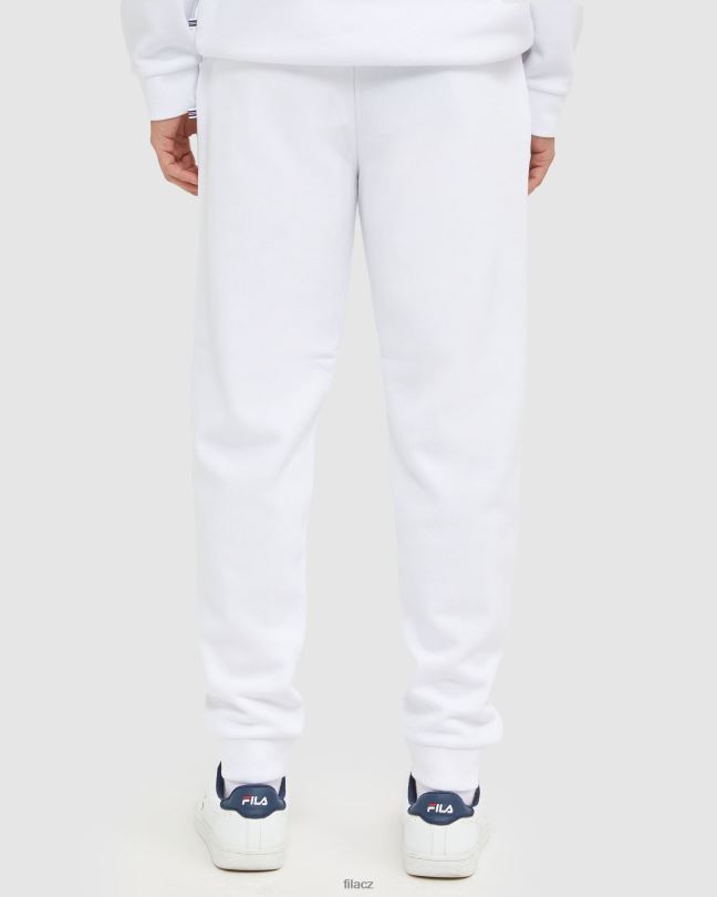 bílé klasické unisex kalhoty fila 0668L2469 bílý FILA