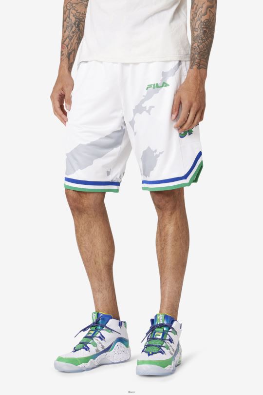 bílá/modrá/želé/zlatá grant hill x sprite short fila 0668L690 bílá/modrá/želé/zlatá FILA