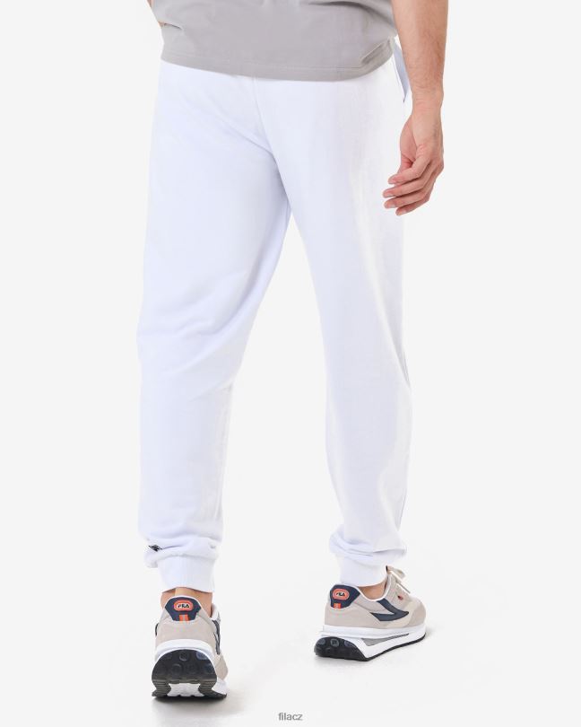 bílé unisex tepláky fila arlo 0668L2662 bílý FILA