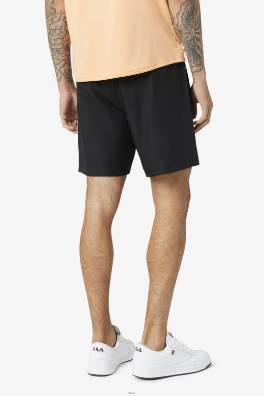 black fila pickleball short 0668L1119 Černá FILA