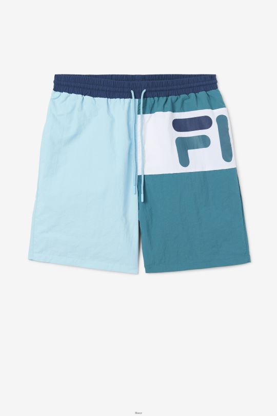 cosire swim short petit four/bayou/white fila 0668L665 petit four/bayou/white FILA