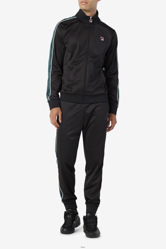 černá/červnová chyba/bílá elijah track pant fila 0668L708 černá/červnová chyba/bílá FILA