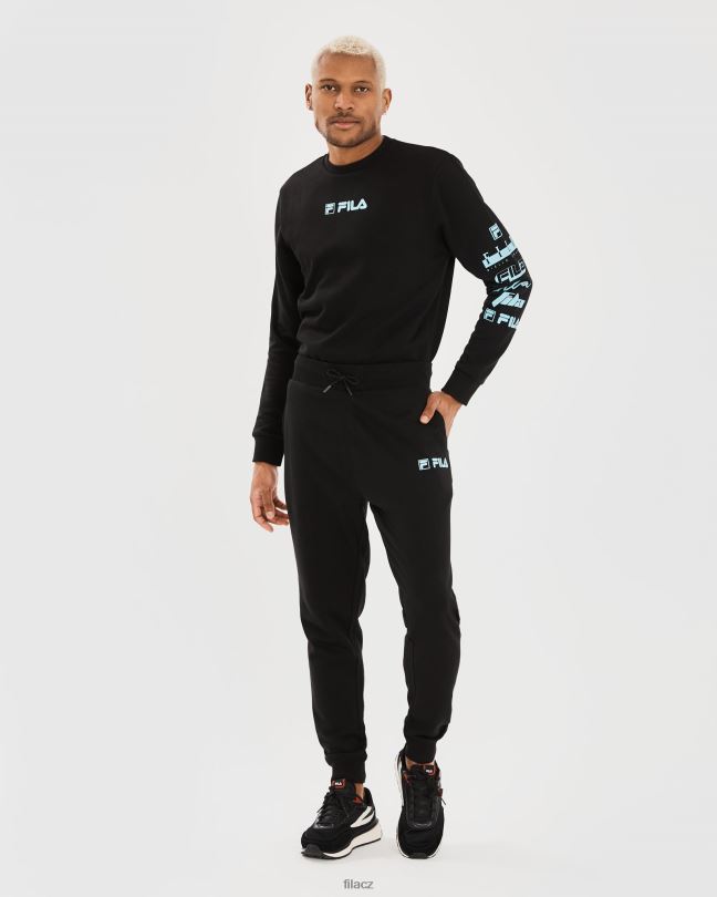 černé pánské kalhoty halsey fila 0668L2316 Černá FILA