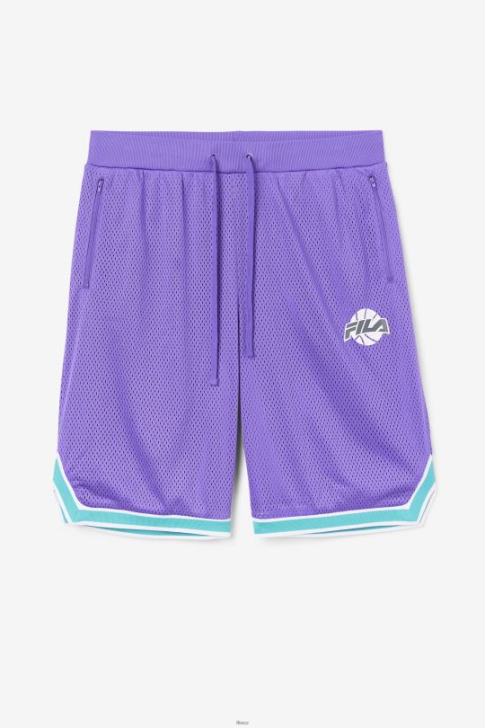 fialová/keramická/bílá/stínová ovi ​​basketbalová krátká fila 0668L726 fialová/keramická/bílá/stín FILA