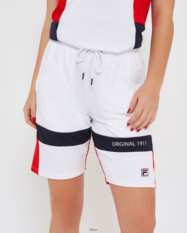 fila bílá unisex verona krátká 0668L2668 bílý FILA
