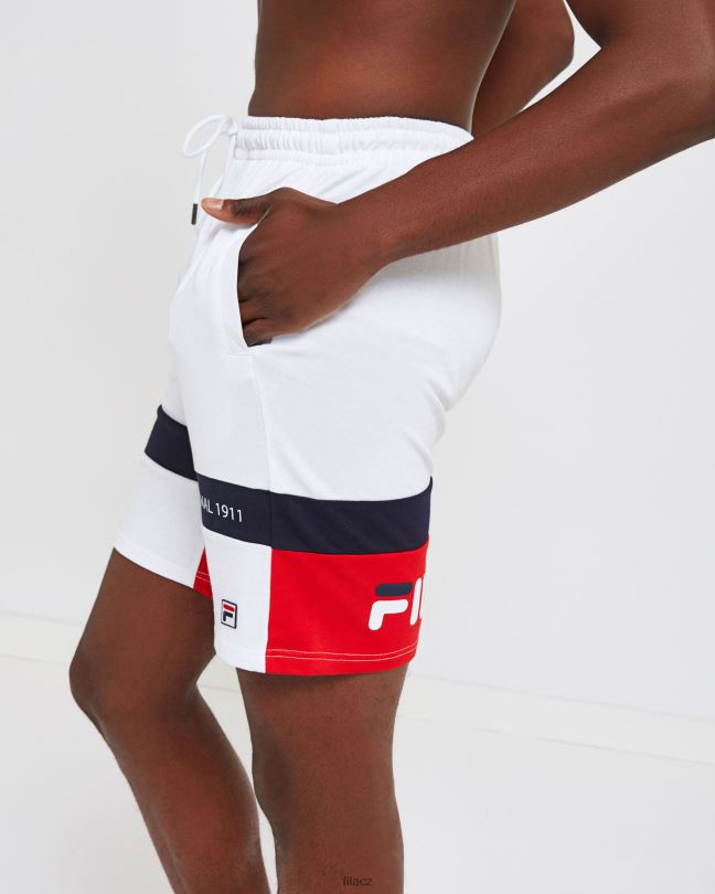 fila bílá unisex verona krátká 0668L2668 bílý FILA