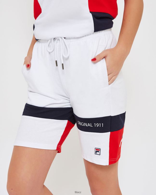 fila bílá unisex verona krátká 0668L2668 bílý FILA
