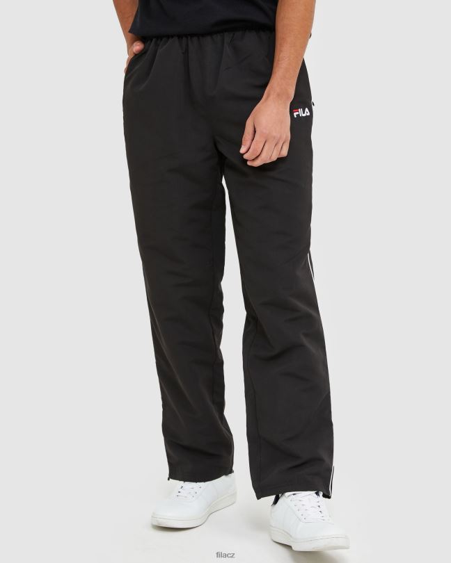 fila classic pánské kalhoty z mikrovlákna černé 0668L2449 Černá FILA
