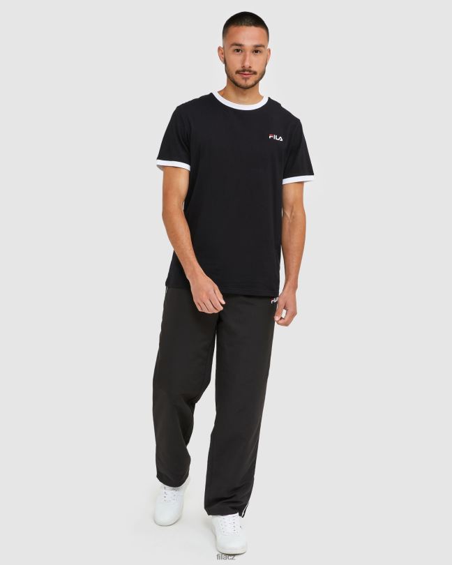 fila classic pánské kalhoty z mikrovlákna černé 0668L2449 Černá FILA