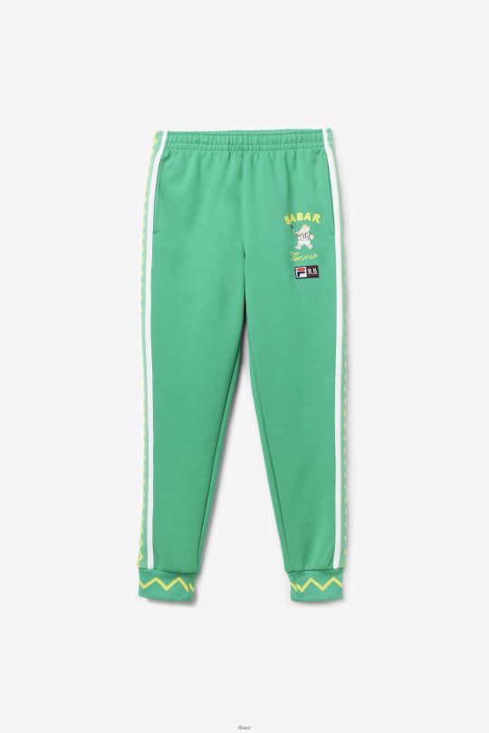 fila deep mint/white fila x rb babar evertt jogger 0668L700 hluboká mátová/bílá FILA