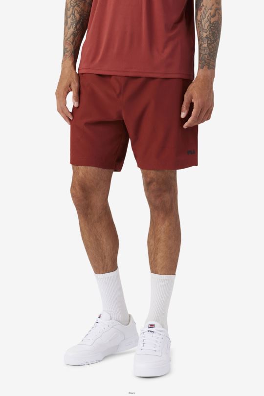 fila červenohnědá/černá finula krátká 0668L622 červenohnědá/černá FILA