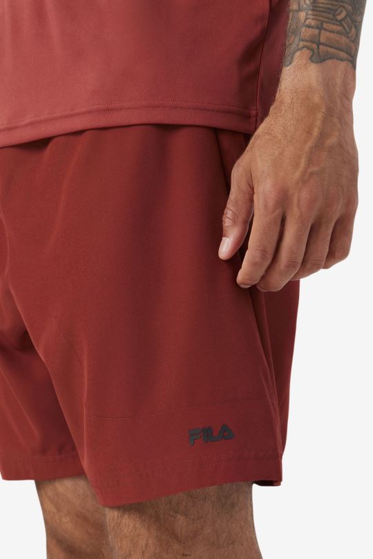 fila červenohnědá/černá finula krátká 0668L622 červenohnědá/černá FILA